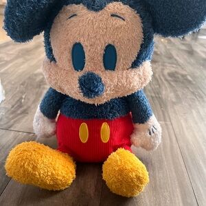 Disney Mickey Mouse Plush Toy - Blue, Red, Yellow weighted